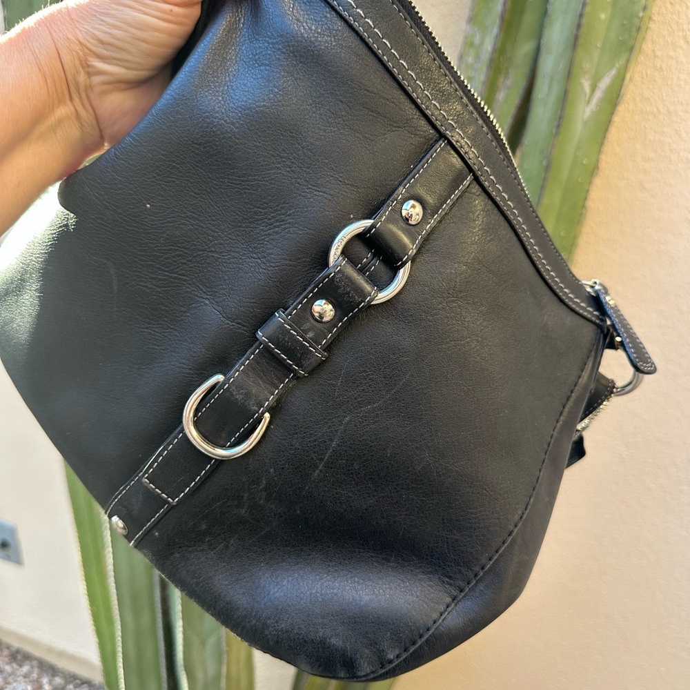 Coach pebble leather crossbody